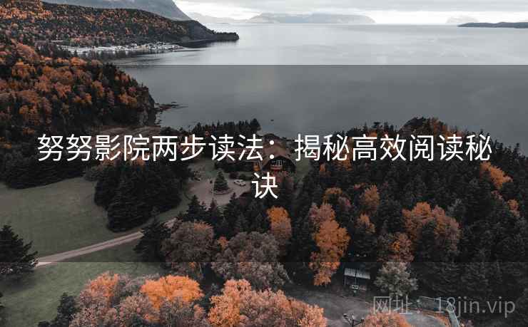努努影院两步读法:揭秘高效阅读秘诀 努努影院两步读法:揭秘高效阅读秘诀
